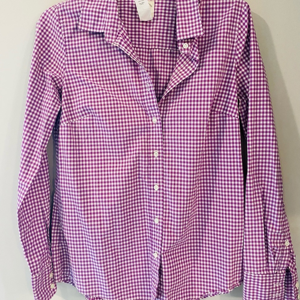 checker button up
